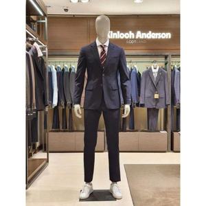 갤러리아_킨록 3계절용 슬림핏 스판 셋업 정장 네이비 (TGS91,TG191)