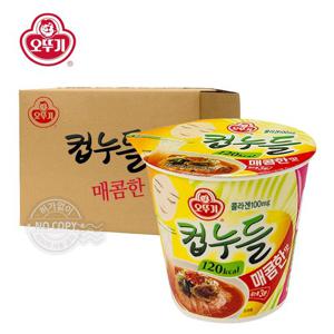 오뚜기 박스 컵누들 매콤한맛 37.8g 15입 컵라면