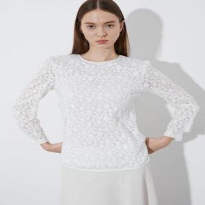 [올리비아로렌][올리비아로렌] 신축성좋은레이스블라우스VOCAL4S2121 (P003484664)