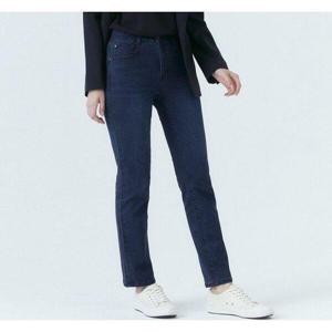 [뱅뱅][뱅뱅] 여성 슬림 스트레이트 데님_네이비