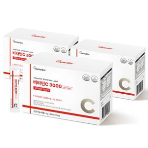 [총 9개월분] 비타민C 3000 레드라벨 90포 3박스