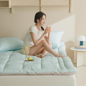 [아망떼] 포휴즈 시어서커 리플 토퍼 SS