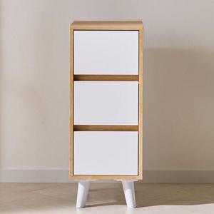 (착불) 그루 3단 서랍장 미니 틈새 드레스룸 안방 슬림 낮은 300