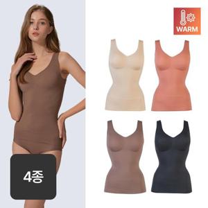 앤왁스 배쏙 쉐이퍼 팬티 웜히트 런닝형 4세트