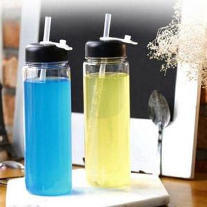 휴대용 빨대 물병 트라이탄 텀블러 보틀 간편 음용 용기 WFL6QDF