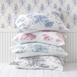 1+1 리빙홈 뜨왈 프릴 30수 광목 일반형 베개커버 50x70