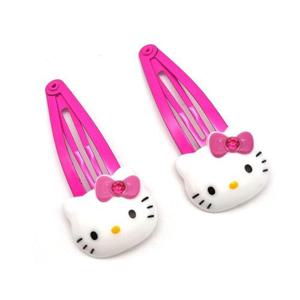 헬로키티 똑딱핀 유아 헤어핀 악세사리 머리핀 WC84EFF