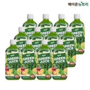 메이준뉴트리 NFC 착즙 프루티아 100% 그린주스 1,000ml 12병