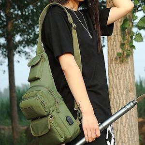 남성크로스백 밀리터리 여행 캠핑 캐주얼 가방 데일리 카키 슬링백