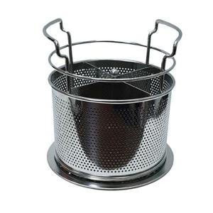 원형 스텐수저통 물빠짐수저통 수저정리함 수저분리함 (W7B9E3C)