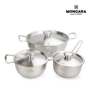 몽카라 띠에르 스탠냄비 3종