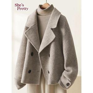 [쉬즈프리티]브리뉴모직하프코트 L까지_여성코트