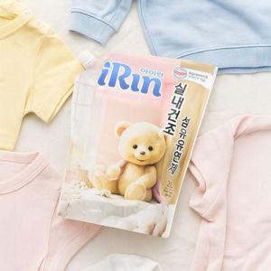 [애경]아이린 실내건조 고농축 섬유유연제 리필 2L 퓨어코튼향