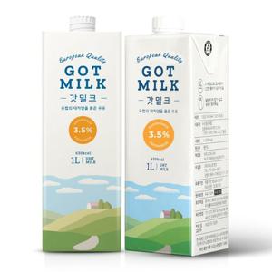 갓밀크 멸균우유 1L x 12팩