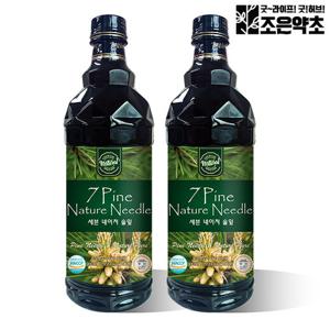 [조은약초]프리미엄 솔잎엑기스(농축액) 900ml x 2병구성 (총 1800ml)