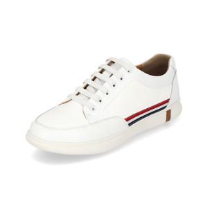 [정상가 179,000원] 엘칸토 남성 소가죽 스트라이프 포인트 스니커즈 3cm LCMS98M313