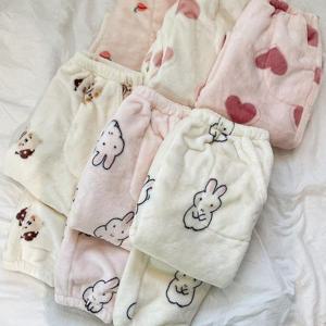 [오노마] ONM 여성 잠옷 수면 바지 홈웨어 겨울 파자마 커플 임산부