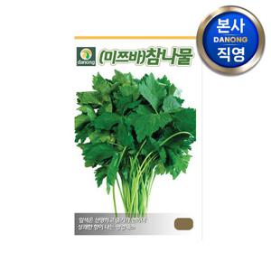 관동 (미쯔바) 참나물 씨앗 10g . 개량 채소 텃밭 재배 파종 씨 종자.