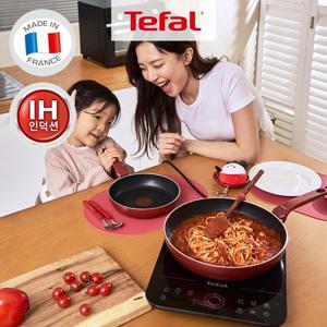 테팔 인덕션 티타늄1X 뉴이노바시오 팬냄비 4종(팬24+팬28+편수18+양수20)