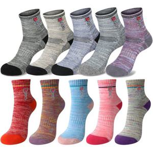 제이케이 남여 이중바닥 등산양말 단목 10족