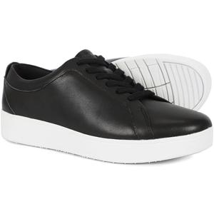 핏플랍 랠리 레더 검흰 여성 스니커즈 (X22-001)