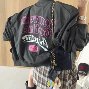 아이미마인 / 캡틴 영문 레터링 항공점퍼 (3color)