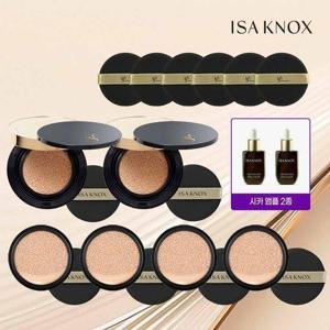 [이자녹스][이자녹스][시즌2]이자녹스 듀얼커버 쿠션_프리미엄 패키지(본품2+리필4+퍼프6+앰플2)_671849