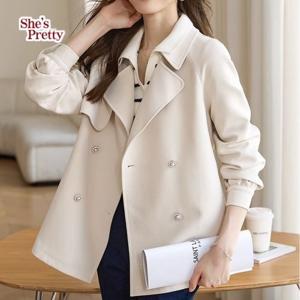 [쉬즈프리티] 로렌더블카라쟈켓