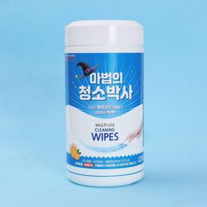 매직크리너 마법의 청소박사 200매 기름때 세정티슈 (WD48F3A)