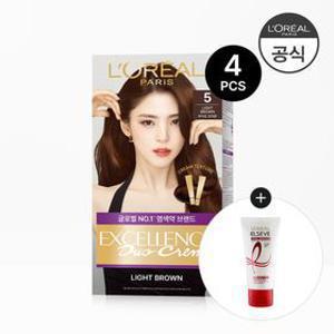엑셀랑스 듀오 크림 4개 세트 (증)TR5 헤어팩 50ml