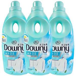 [다우니] 실내건조 섬유유연제 1LX3개 프레시클린