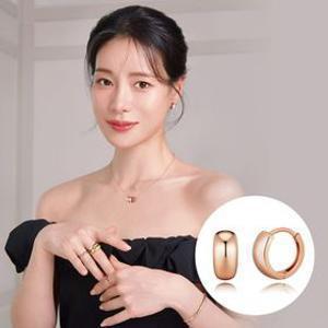 [임지연PICK] 엘레볼륨 14K 원터치 귀고리_282500080