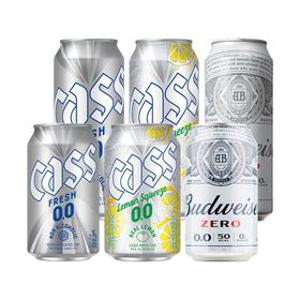 버드와이저제로/카스0.0레몬스퀴즈/카스제로/논알콜 / 카스+전용컵 증정!