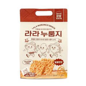전통과자 라라 누룽지스낵 432gx1봉/2봉/3봉(24gx18봉입/개별포장)