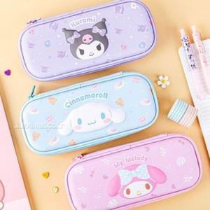 산리오 패턴 EVA 필통 파우치 시나모롤 쿠로미 마이멜로디