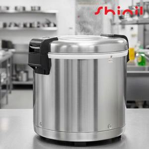 [추가쿠폰+추가적립] 신일 업소용 50인용 대형 보온솥 국통 보온밥통 SEJ-25000 / 장례식장 급식 식당 한식뷔페