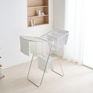 미니 수건 실내 대형 접이식 창문 튼튼한 소형 라이트 빨래건조대 3단이불건조대 아기 무타공