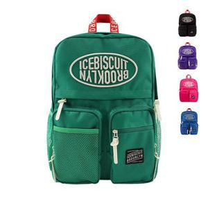 [시그니처]아이스비스킷심볼로고더블포켓백팩_IB65BG002