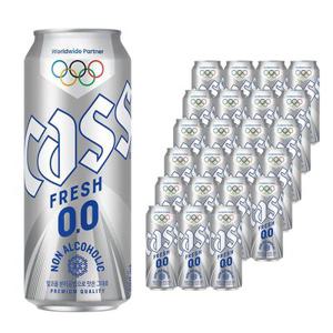 카스 제로 500ml X 24캔 논알콜 무알콜맥주맛