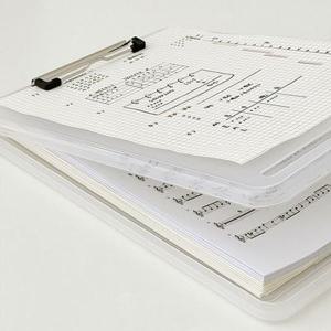 투명 A4 클립보드 서류철 파일케이스 파일함 다용도 문서 종이 정리함