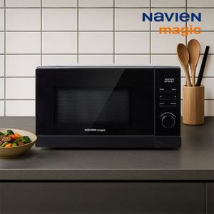 20L 버튼식 전자레인지 MWR-1411ET 블랙