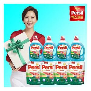 [퍼실] [겸용][총9종] 딥클린 하이진젤 플러스 세탁세제 본품 2.7L x 4 + 리필 1.8L x 4