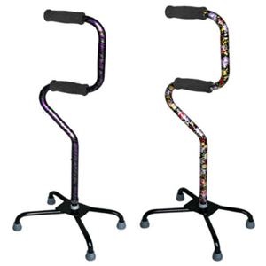 국산 사발지팡이 SKL-030 환자 실내 4발 네발 다족 지팡이 노인 요양등급 복지용구