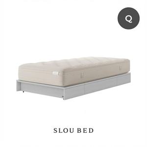 아콘 수납 프레임 퀸(Q)+이브닝 매트리스 퀸 침대(Q)