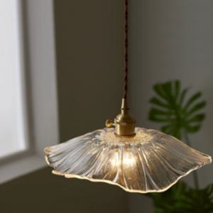 [해외] 엔틱 연꽃 간접조명 카페 빈티지 인테리어 무드등