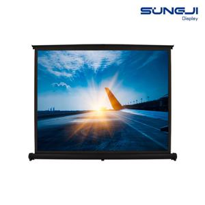 빔프로젝터 스크린 가정용 캠핑용 휴대용 유압식 자립식 테이블 빔스크린