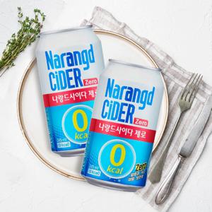 나랑드사이다 345ml 캔 24입