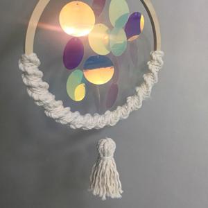 썬캐쳐 자개모빌 드림캐쳐 마크라메 감성소품 우드 아기방