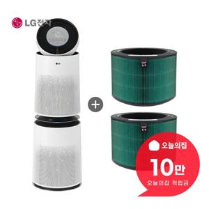 [렌탈] 퓨리케어 공기청정기 30평형 100m2 + V필터 2개 AS305DWWA(V필터)