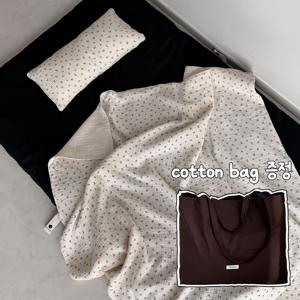 블랙플라워 낮잠이불 세트 (분리형 낮잠패드)